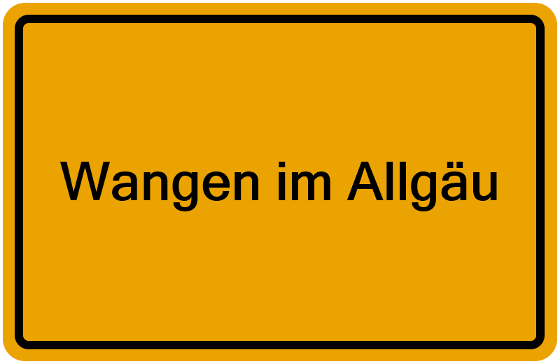 Handelsregister Wangen im Allgäu